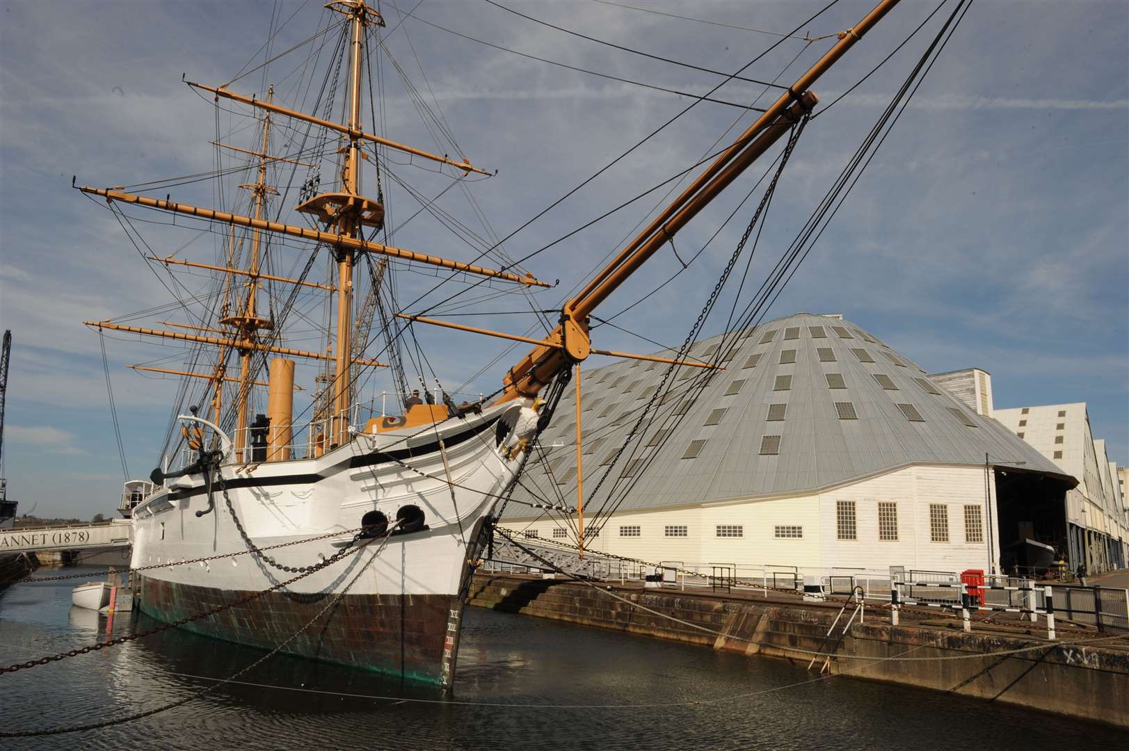 The exhibition will be held at Chatham Historic Dockyard from February 12