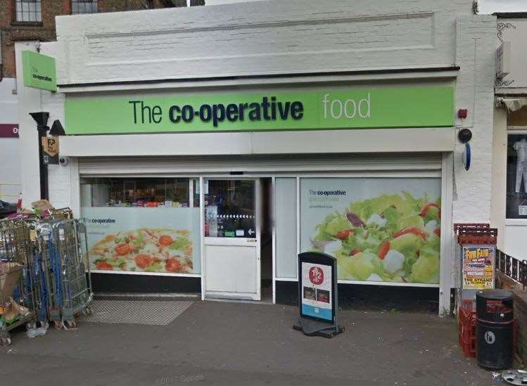 The Co-op store in Gillingham where the attempted robbery happened. Picture: Google Maps