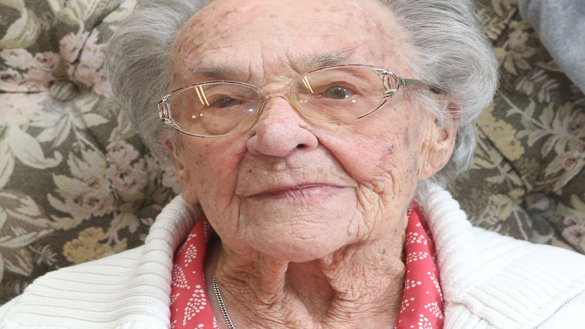 Ivy Woolcock celebrates her 107th birthday party