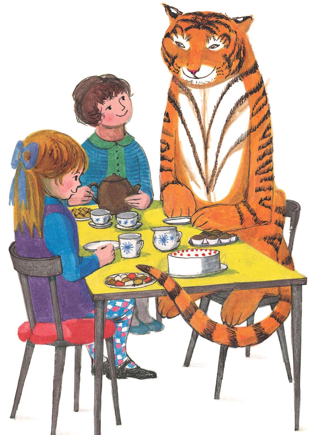 It is more than 50 years since Judith Kerr wrote The Tiger Who Came to Tea Picture: HarperCollins