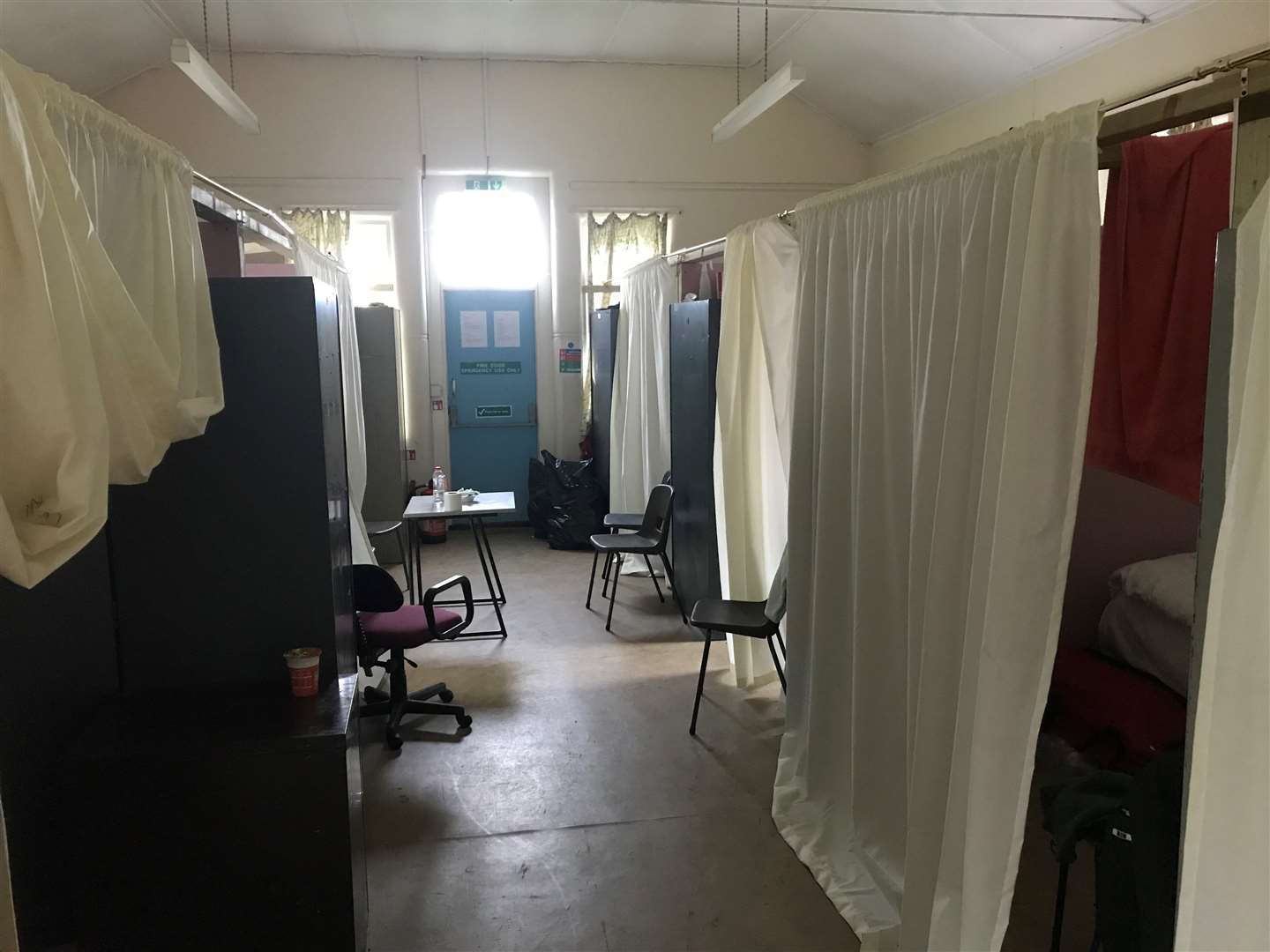 Pictures show inside Napier Barracks in Folkestone, where asylum seekers have been living. Picture: Independent Chief Inspector of Borders and Immigration