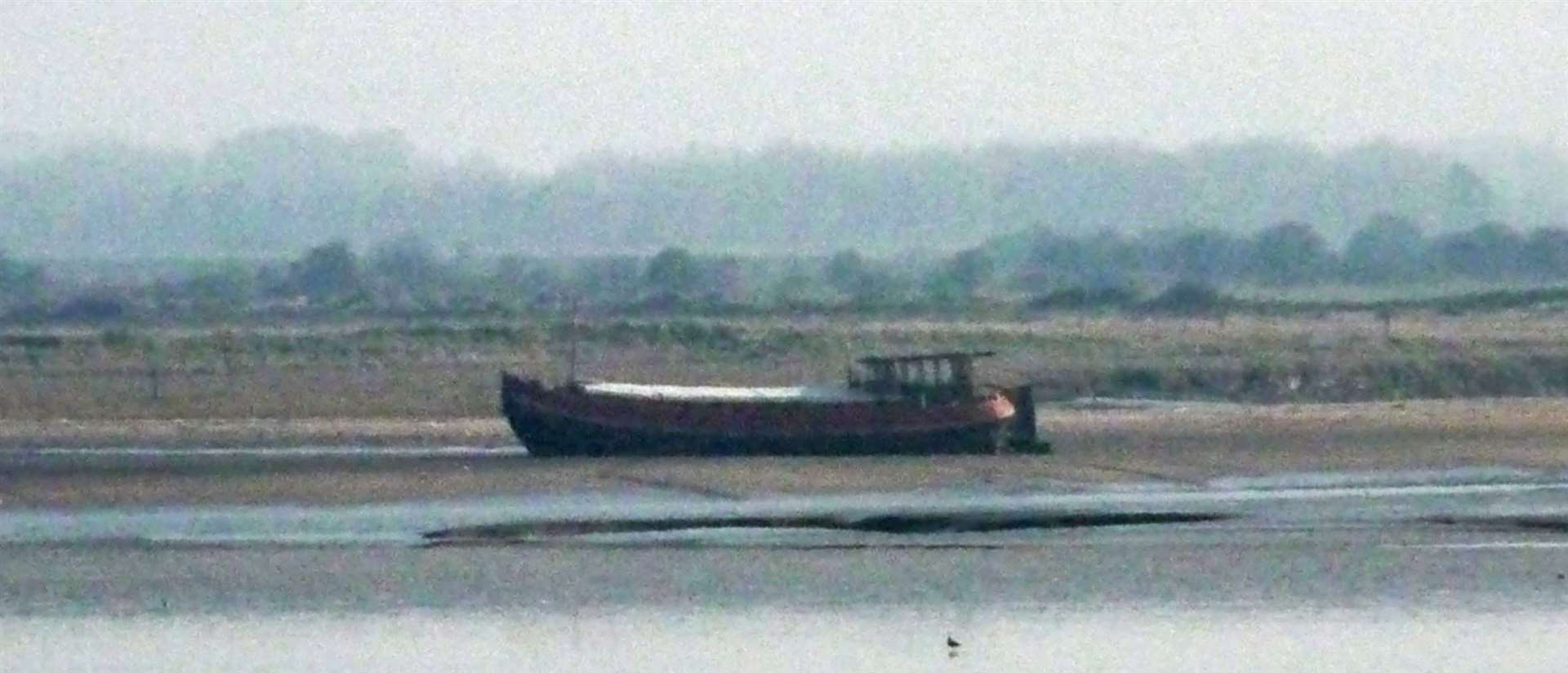 A boat that became stuck in Pegwell Bay was towed by Ramsgate Lifeboat