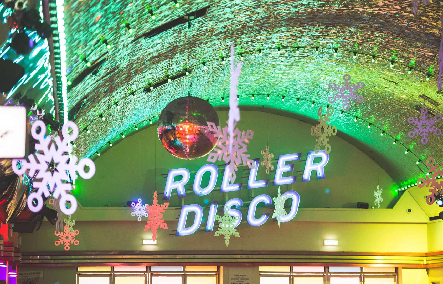 Dreamland's Roller Disco will be festive Picture: Marc Sethi