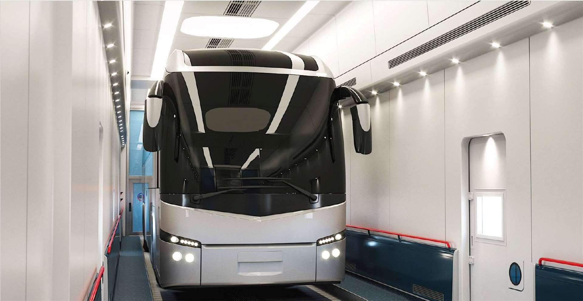 How the passenger shuttles could look once renovated. Credit: Eurotunnel (7932965)