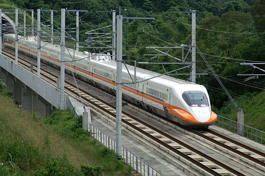 High-speed trains would run on the new line