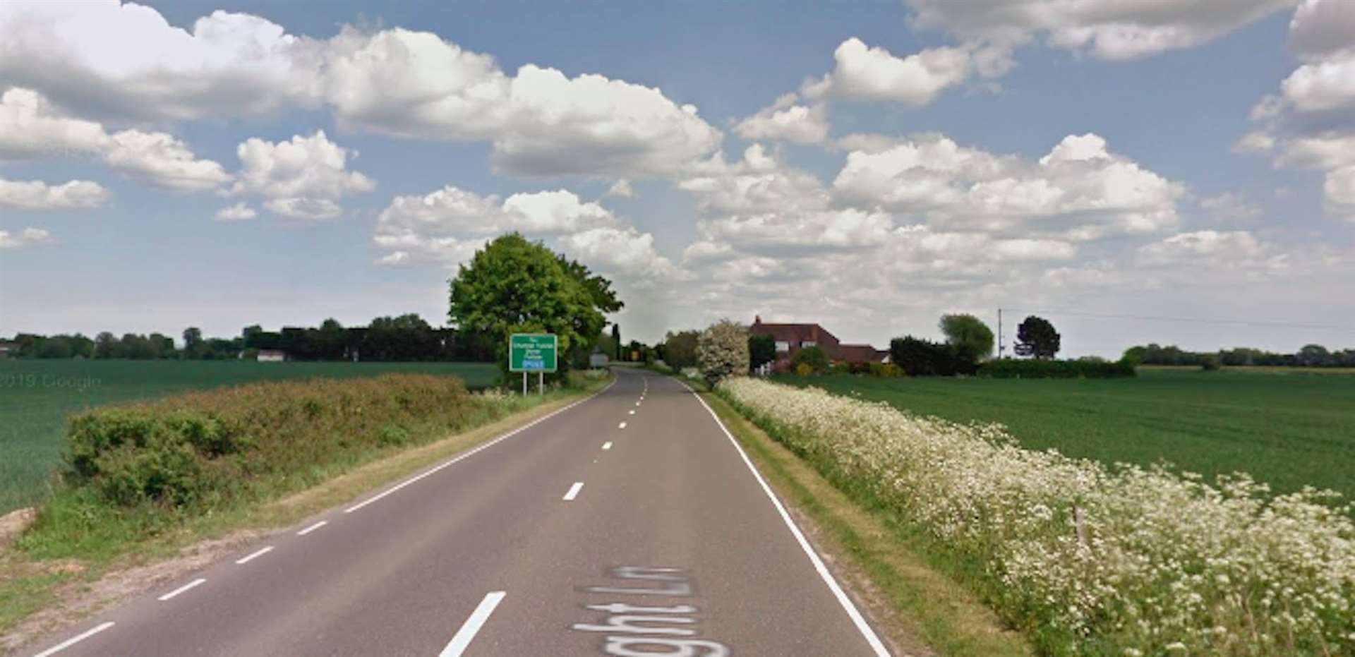 Traffic is building up on the A259 after the crash. Photo: Google Street View