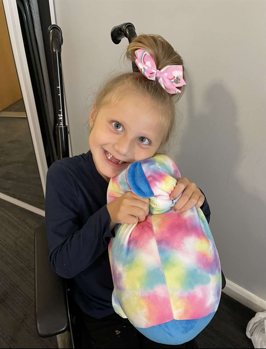 Margate seven-year-old Lottie is unable to walk