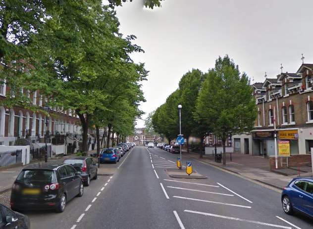 New Road, Chatham. Stock image from Google Maps.