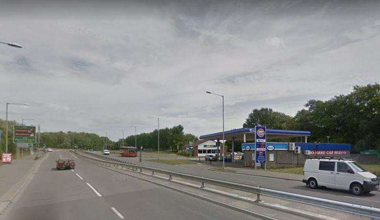 The crash has taken place on the A256 southbound. Picture: Google Street View