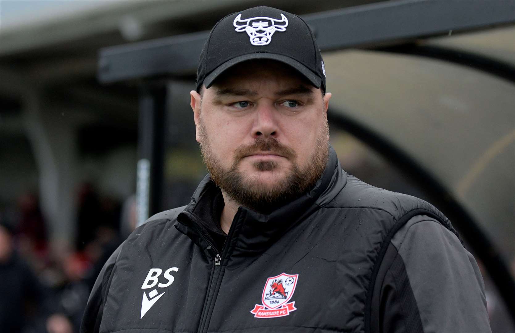 Ramsgate manager Ben Smith. Picture: Barry Goodwin