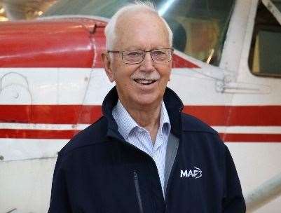 Charity co-founder, former RAF Flight Lieutenant and Normandy Landings veteran Stuart King