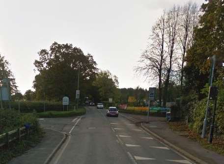The crash happened in Main Road, Westerham. Picture: Google Street View.