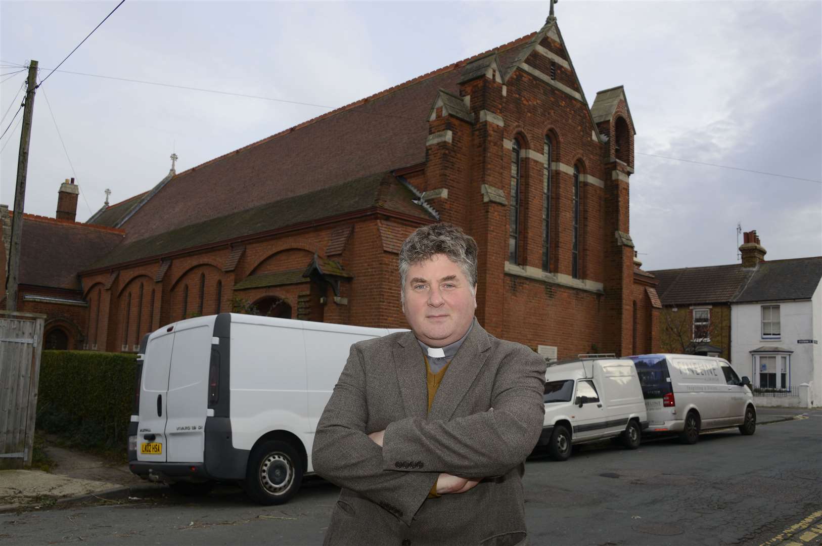 Rev Simon Tillotson said it was "unhygienic". Picture: Paul Amos