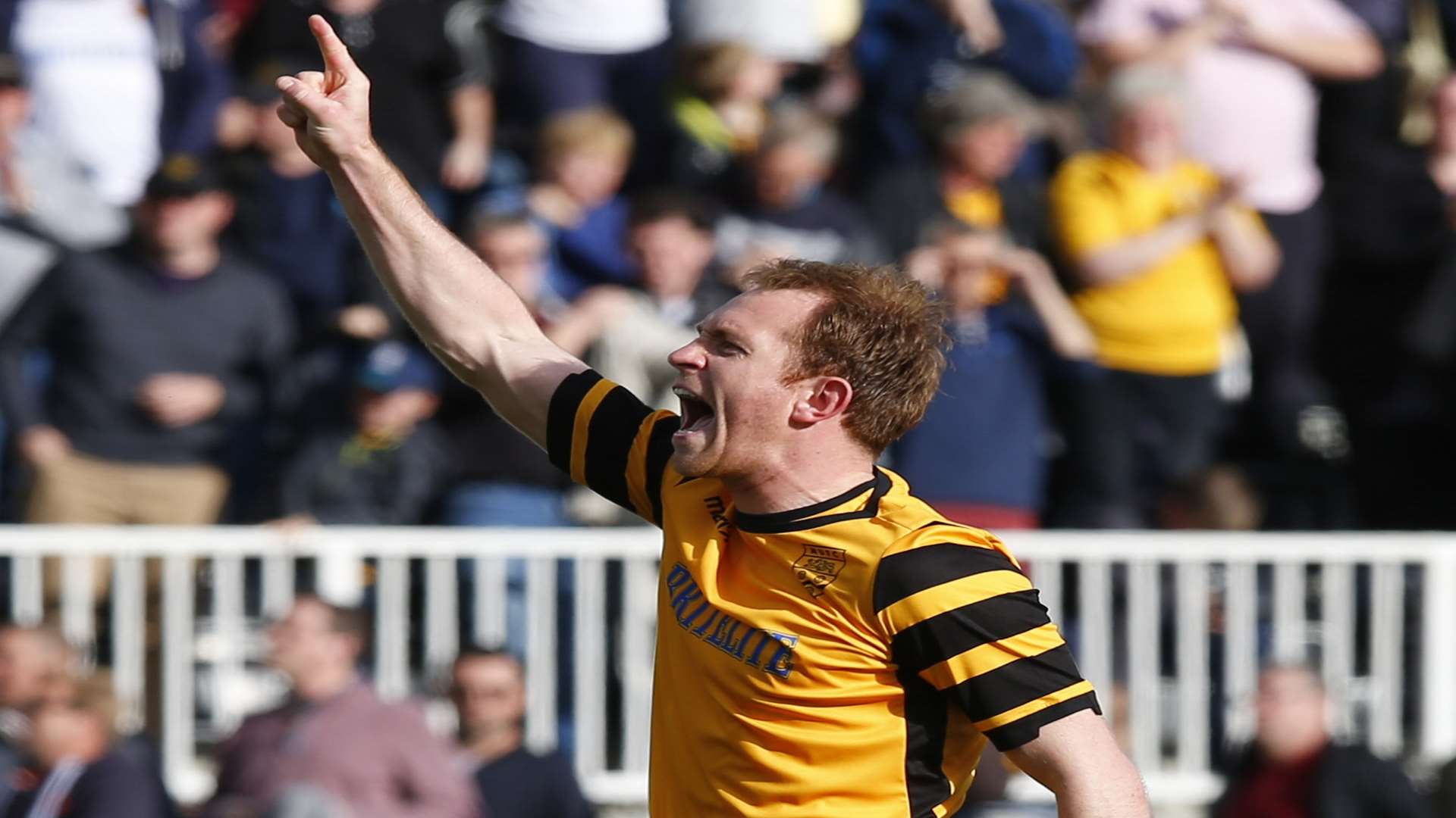 Stuart Lewis wants to stay at Maidstone Picture: Andy Jones