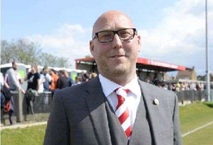 Matt Smith is standing down as Sheppey United chairman