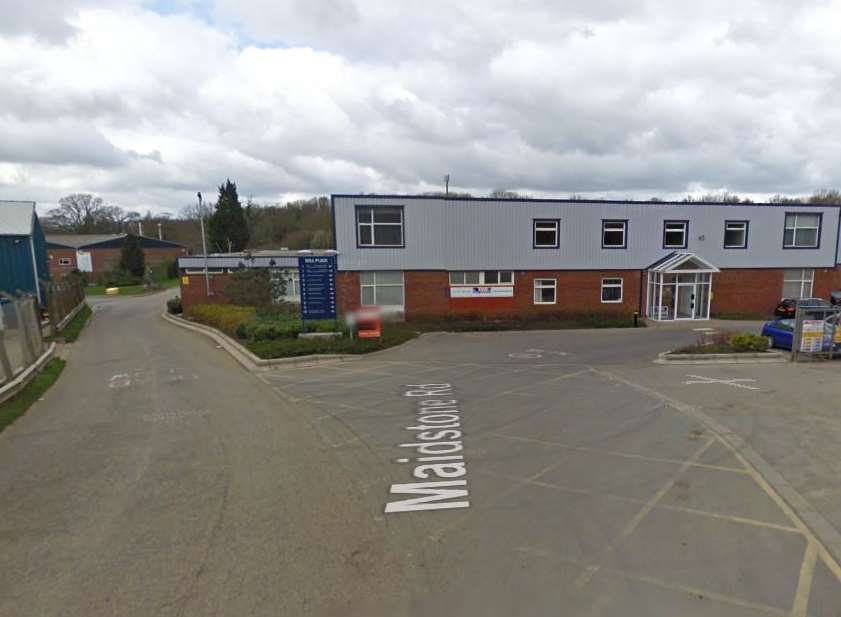 A new building could be constructed on Platt Industrial Estate. Picture: Google streetview
