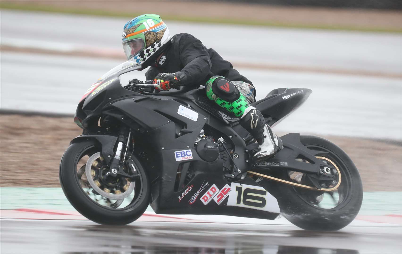 Sittingbourne's Luke Hopkins racing in the National Superstock 1000 championship at Donington Park Picture: Kerry Rawson (42564654)