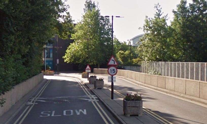 The victim was attacked in Tannery Lane. Picture: Google Street View