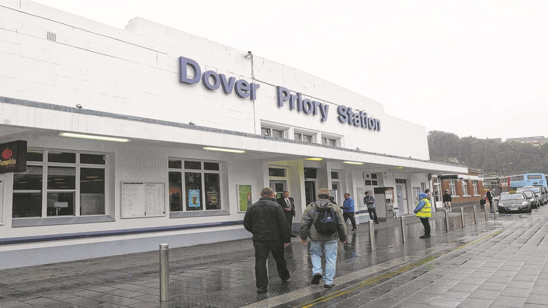 Dover Priory Station. Passengers endure another price hike