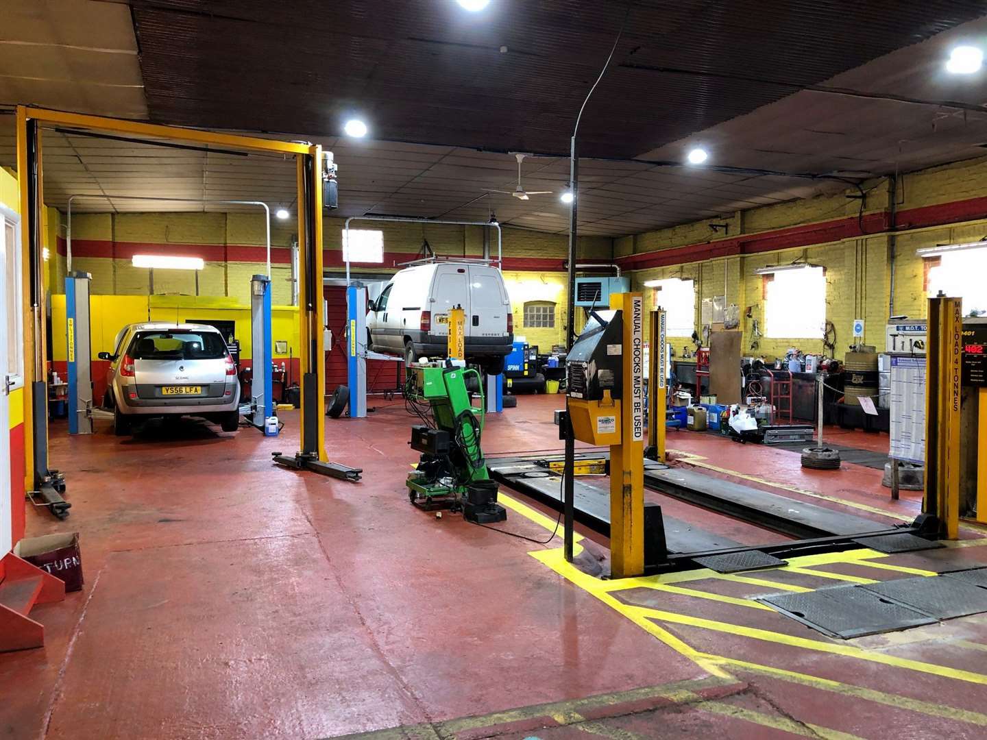 The garage saw many customers use it for their vehicles. Picture: Chalkwell Garage Services
