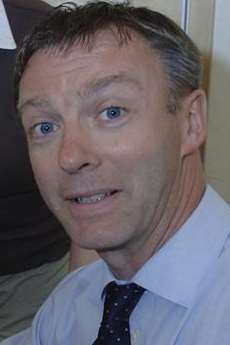 David Bray, head teacher of St Francis’ Catholic Primary School in Maidstone, donating blood