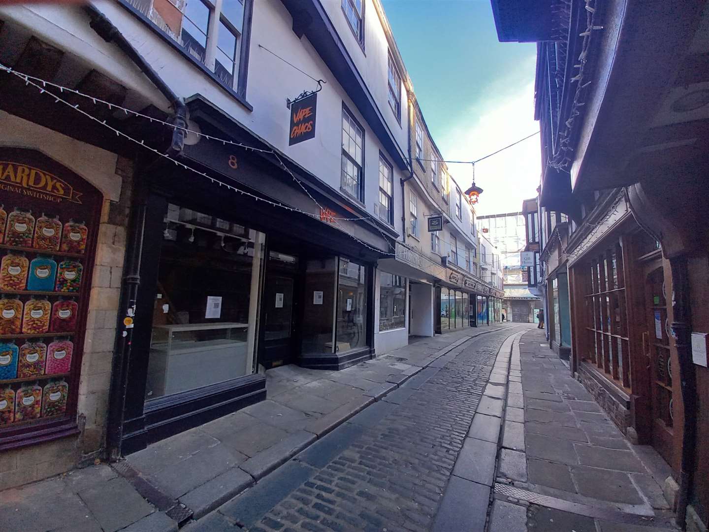 Mercery Lane is one of the county's most recognisable streets, yet half of the shops are empty