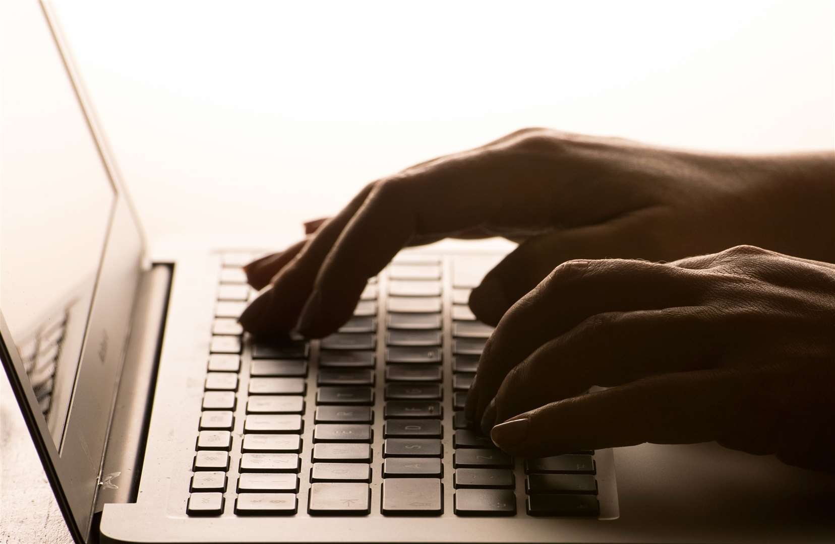 Christopher McCann downloaded indecent images on his laptop. Stock image