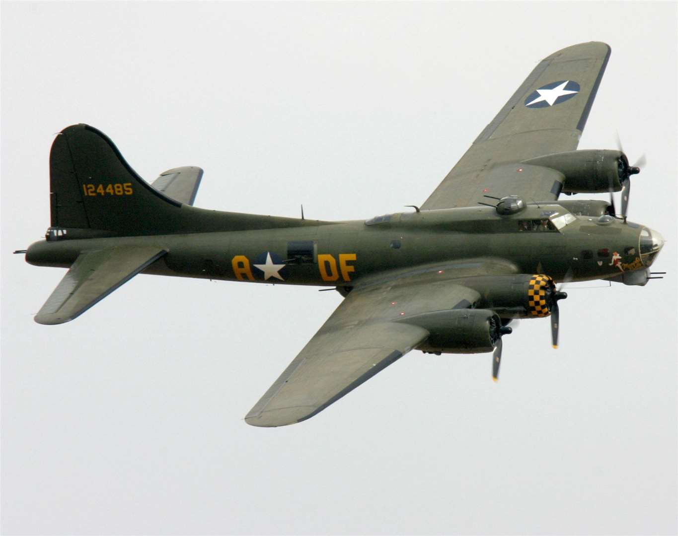 B-17 flying fortress 'The Sally-B' at the last airshow in 2006. Picture: Reflections