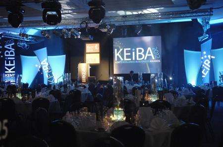 The Kent Excellence in Business (KEiBA) awards 2012.