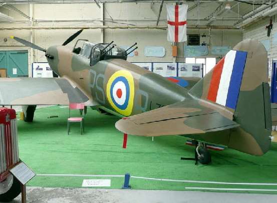 The Boulton Paul Defiant replica. Picture: Peter Clarke