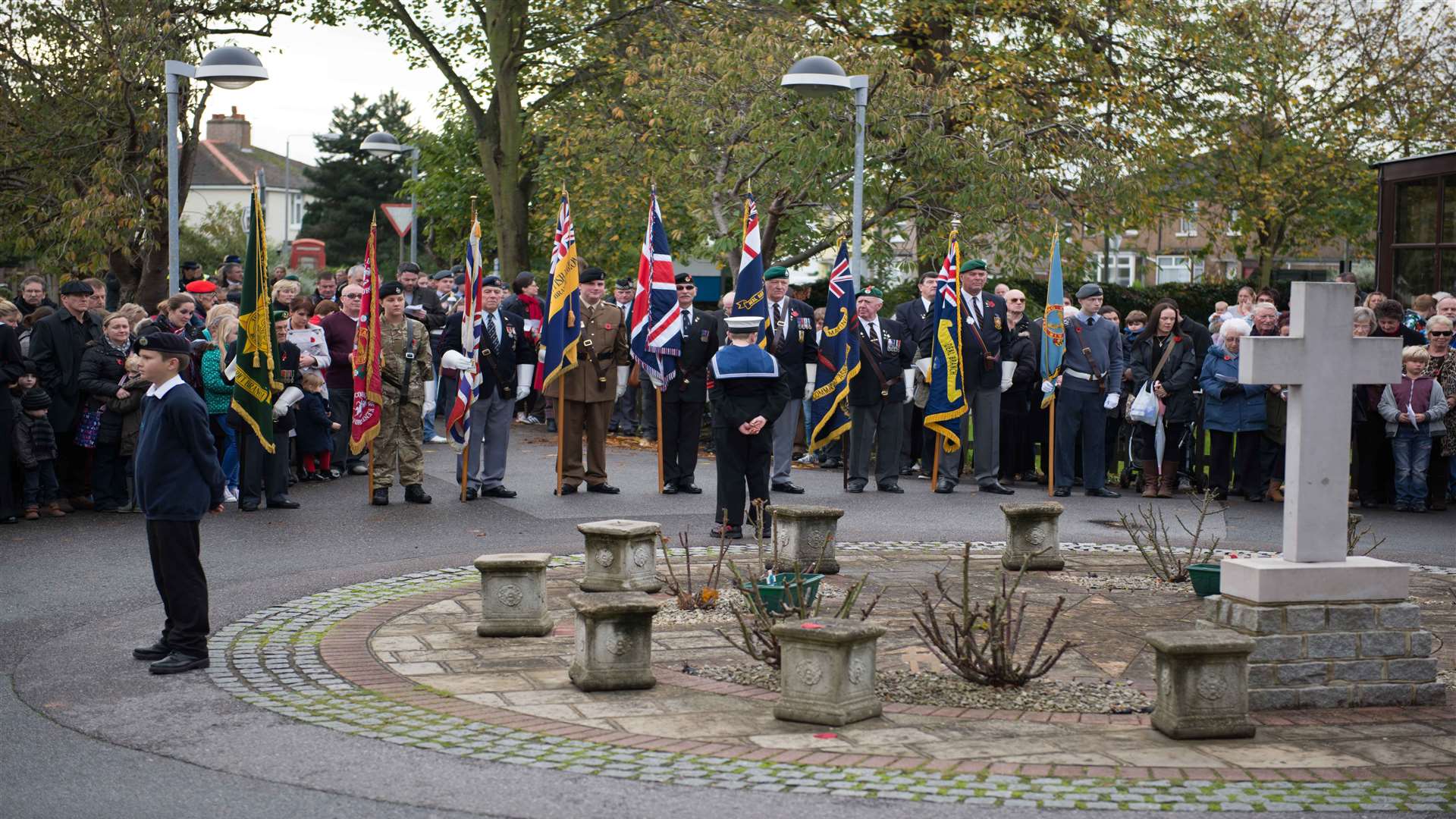 Remembrance Sunday service at Deal Hospital