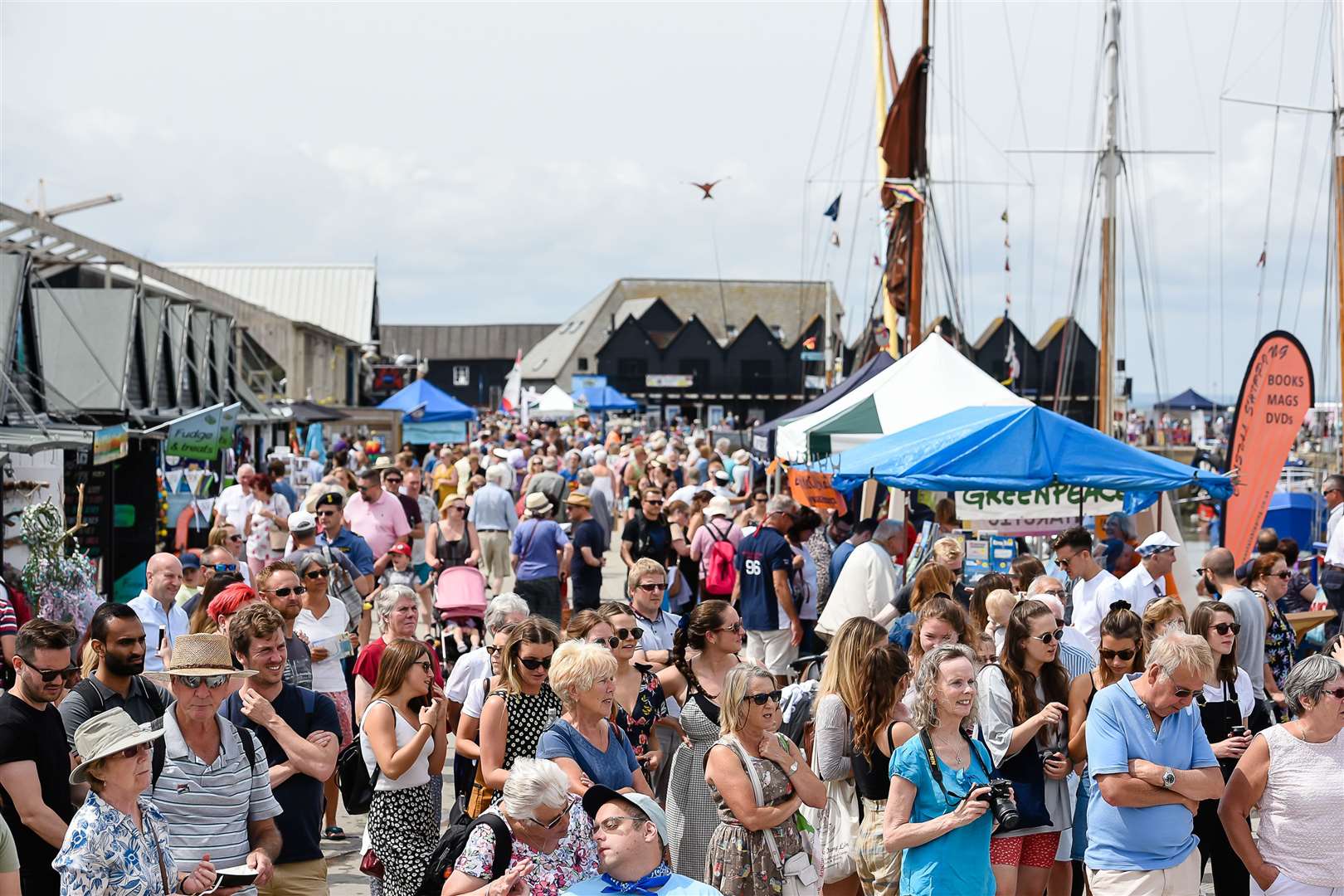 Whitstable is expected big crowds this summer - with its 4G coverage getting a shot in the arm over the coming weeks