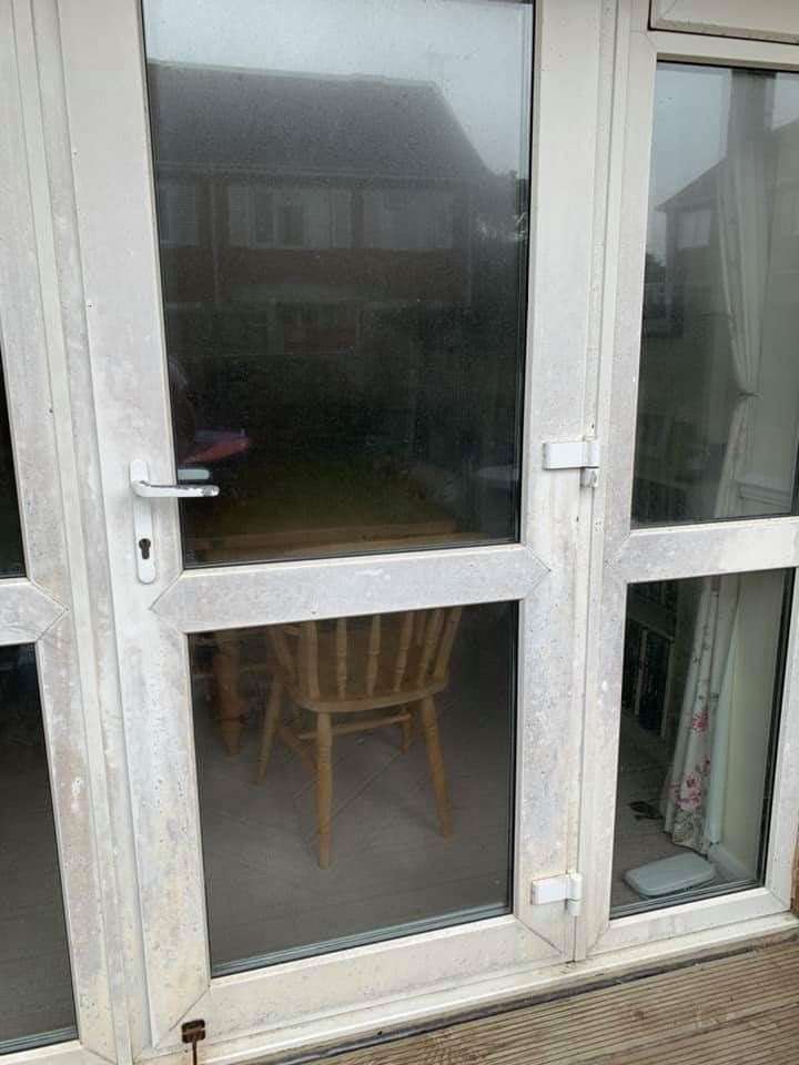 These white doors at Birchington resident Gemma Louise's home have become discoloured