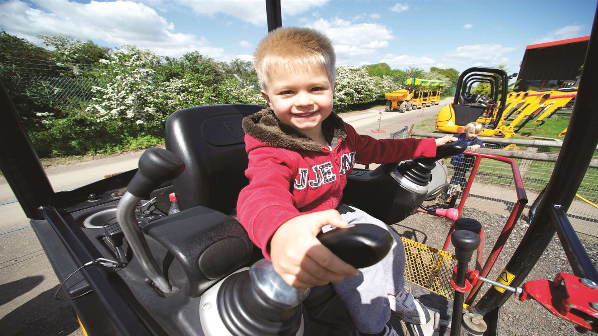 Head to Diggerland for summer fun