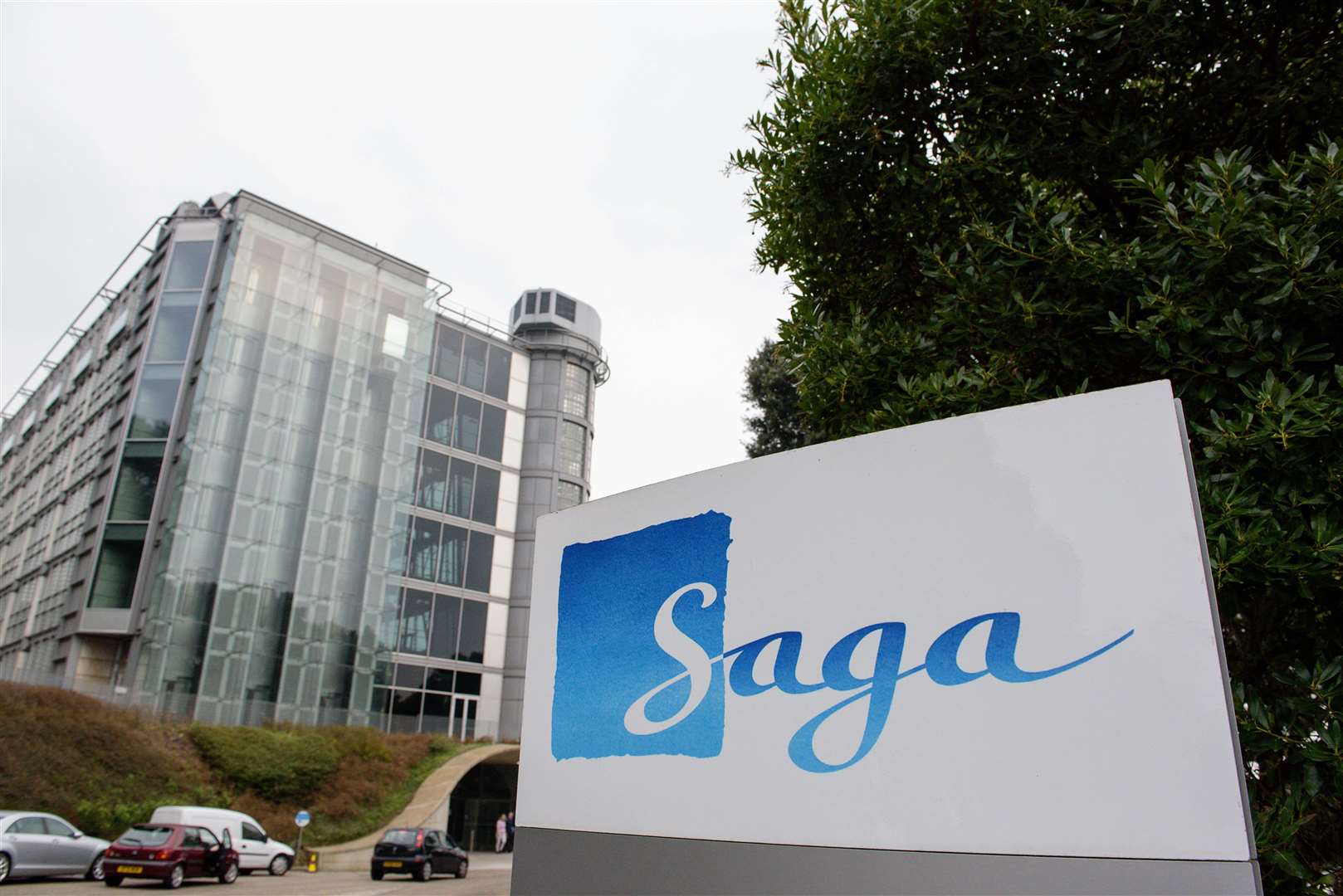 Saga building at Enbrook Park in Sandgate