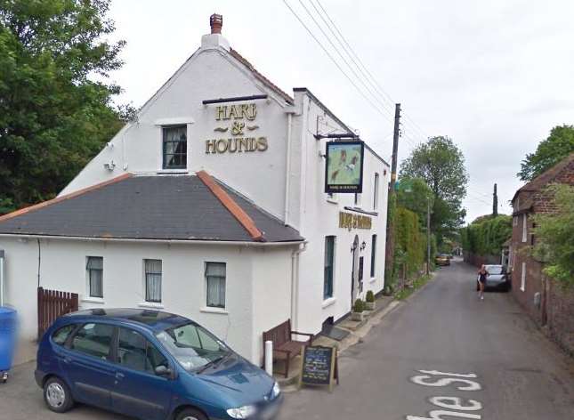 The Hare and Hounds in Northbourne Picture: Google Maps