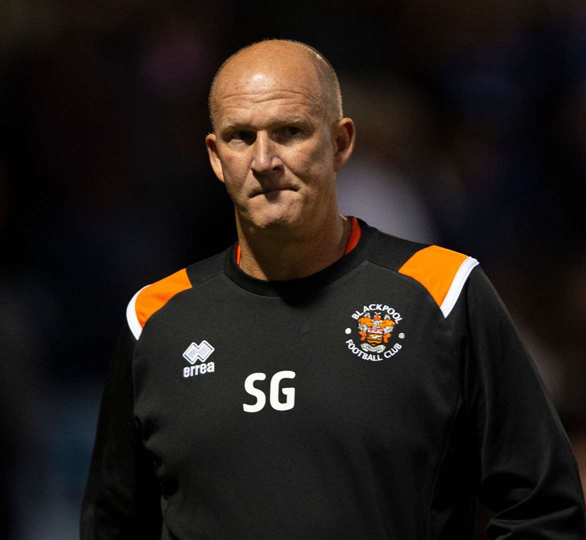 Blackpool manager Simon Grayson Picture: Ady Kerry