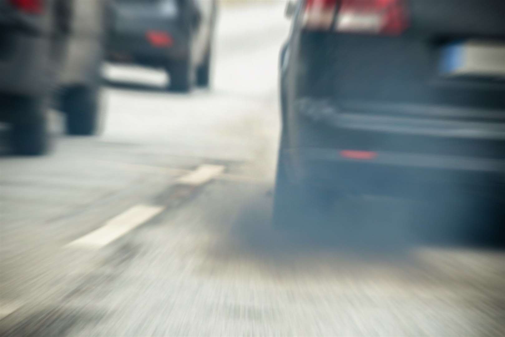 Exhaust fumes. Stock picture