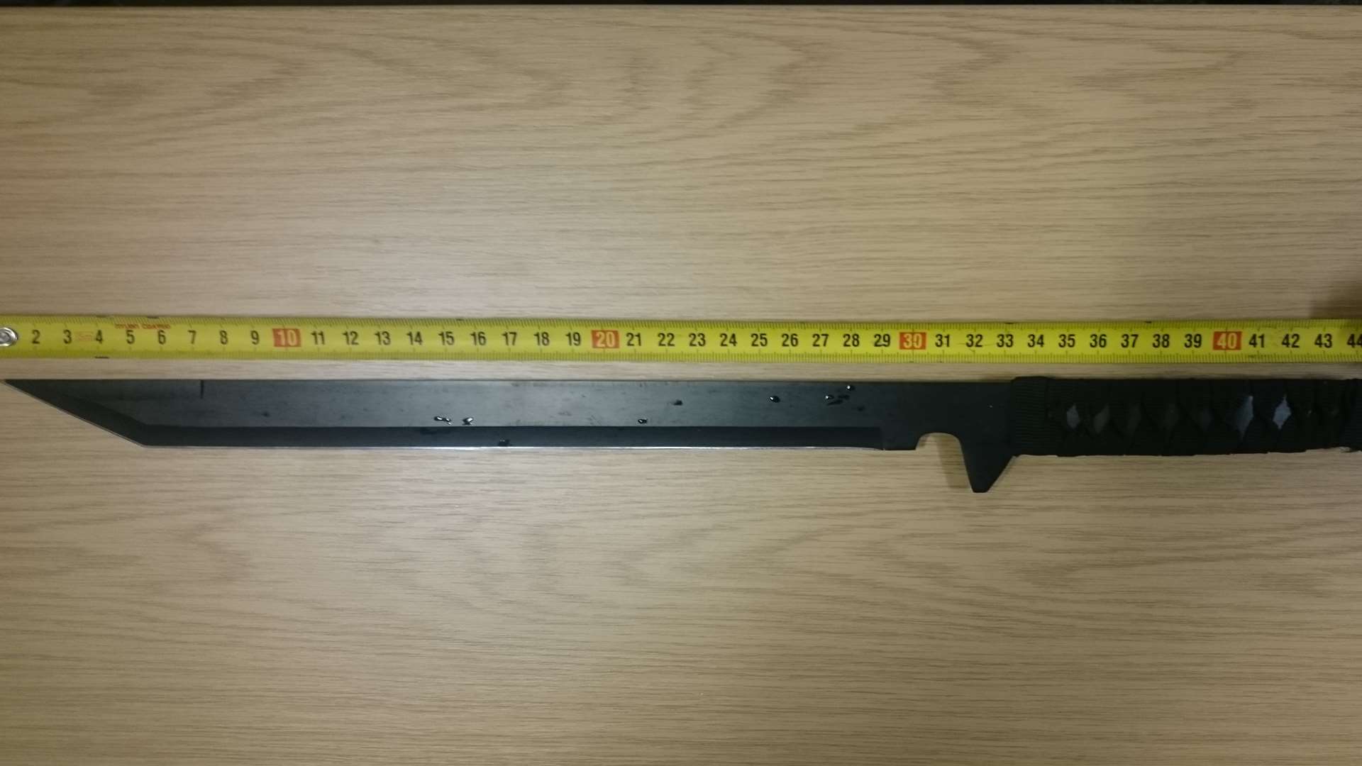 An 18-inch machete seized. Picture: Kent Police