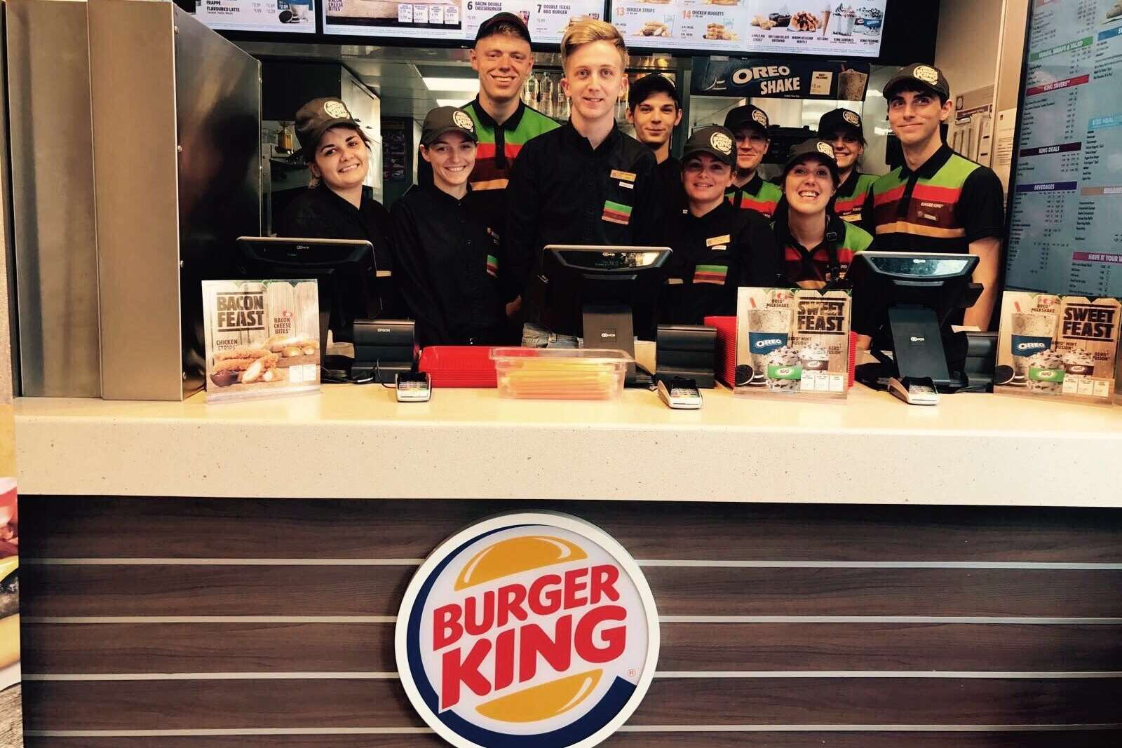 The team at Burger King will be happy to take your delivery order.