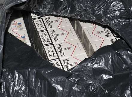 Officers seized more than one million cigarettes from the site in Hull