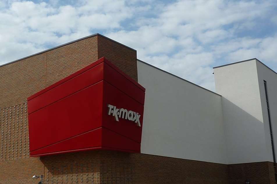 The new TKMaxx at Hempstead Valley Shopping Centre