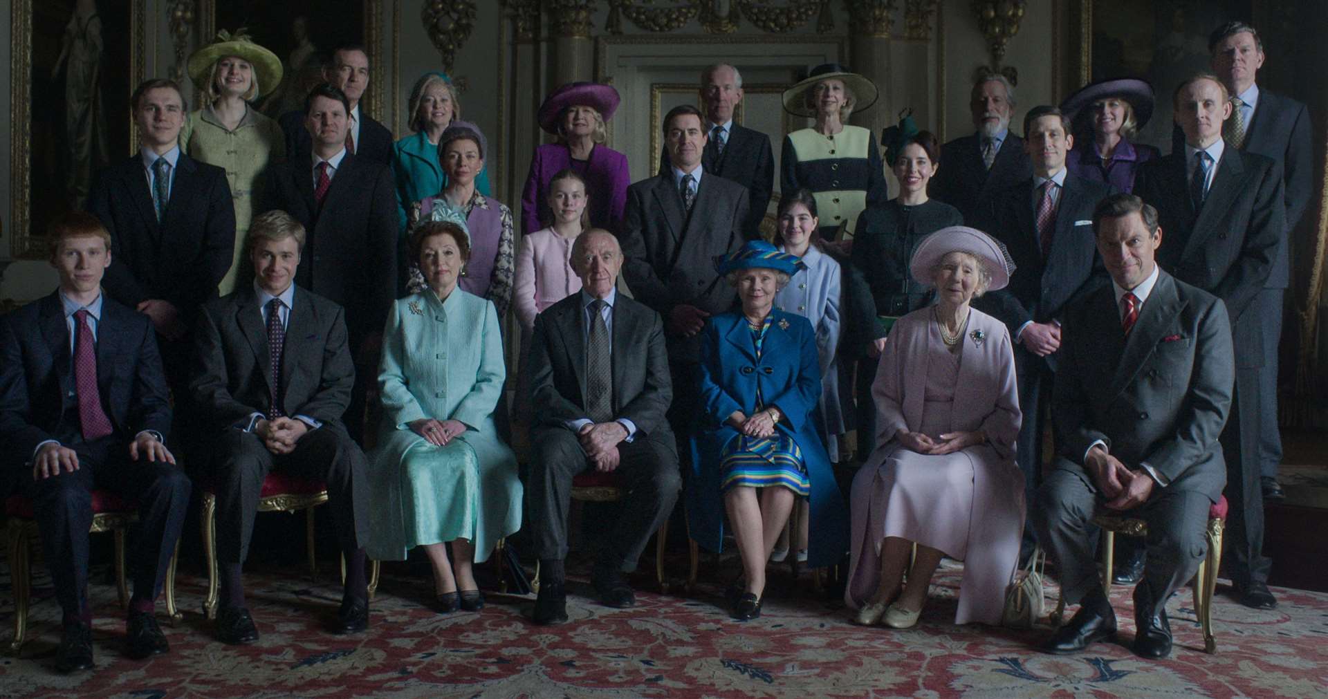 The Royal Family in Netflix's The Crown. Photo: Netflix