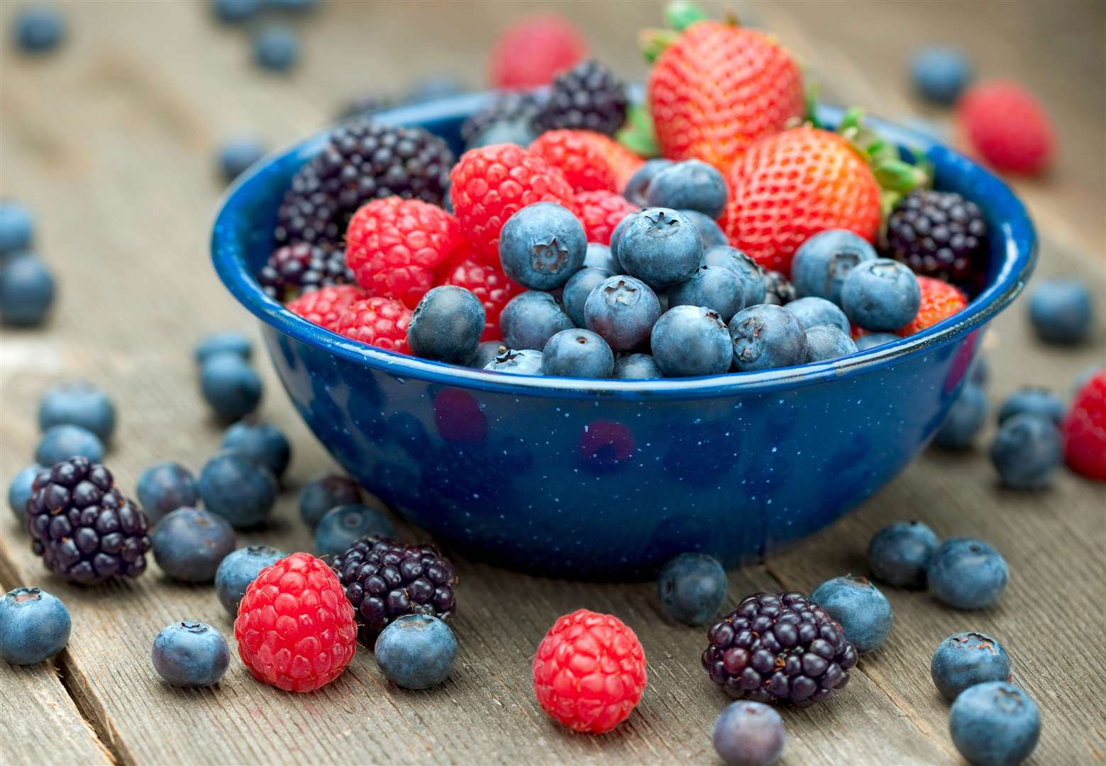 Berries have the lowest sugar content among fruits