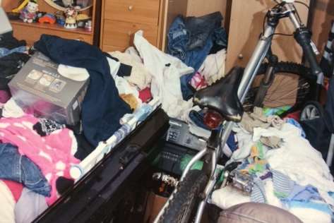 The chaotic flat where baby Tony spent the first harrowing weeks of his life