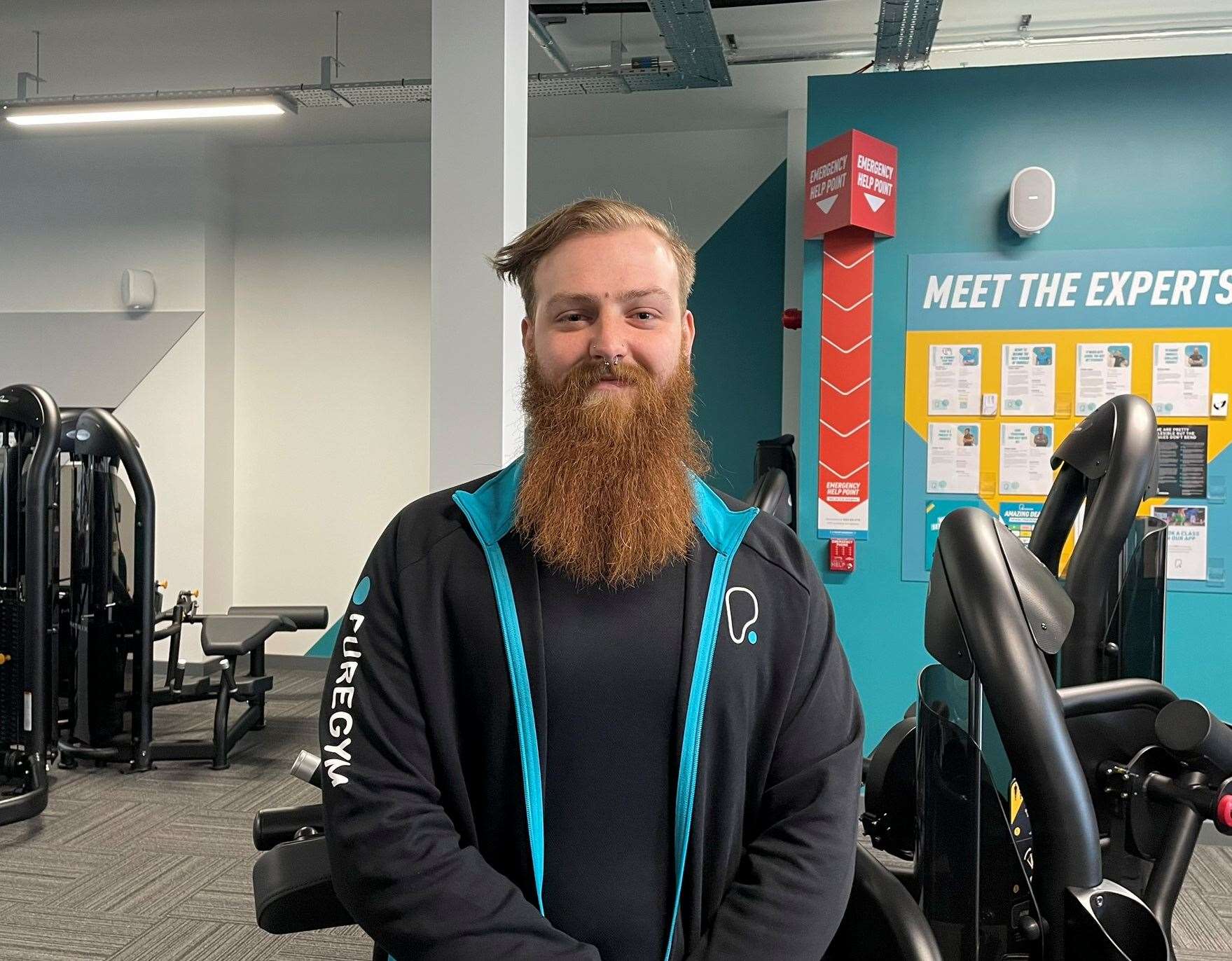 Personal trainer, Jack Harriss in Sittingbourne PureGym