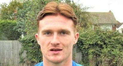 Midfielder Tom Carlton is now at Faversham and working on his fitness. Picture: Herne Bay FC