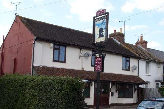 The former Churchill pub in Canterbury Road, Ashford. Picture: Allan King, Lost Pubs Project
