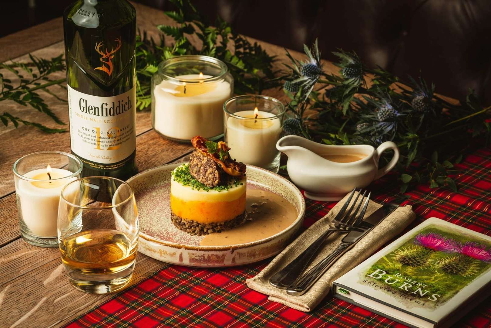 Enjoy a traditional Scottish feast of haggis, neeps and tatties this Burns Night in Kent. Picture: Frankie Julian / Shepherd Neame