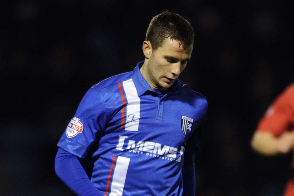 Harry Lennon in action for Gillingham. Picture: Barry Goodwin